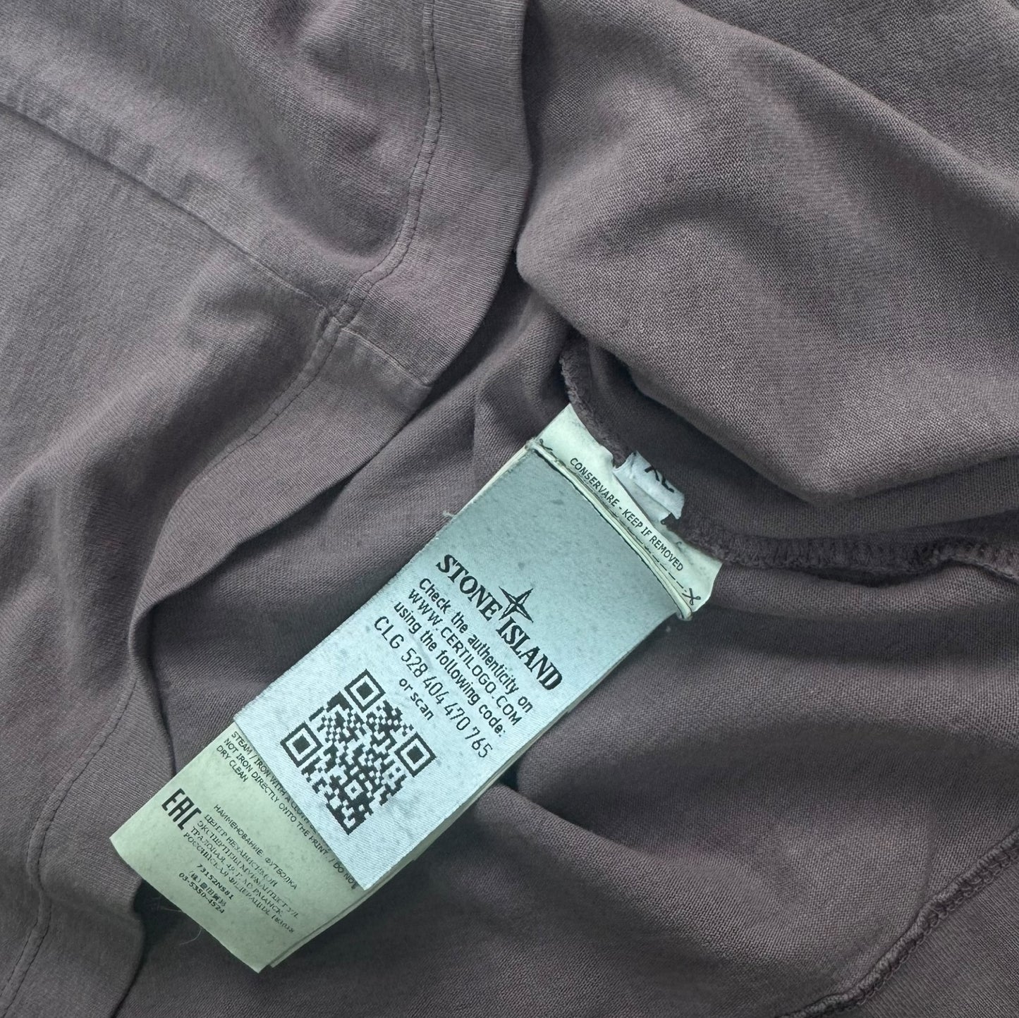 Stone Island XL Tee Rare Print RRP £175