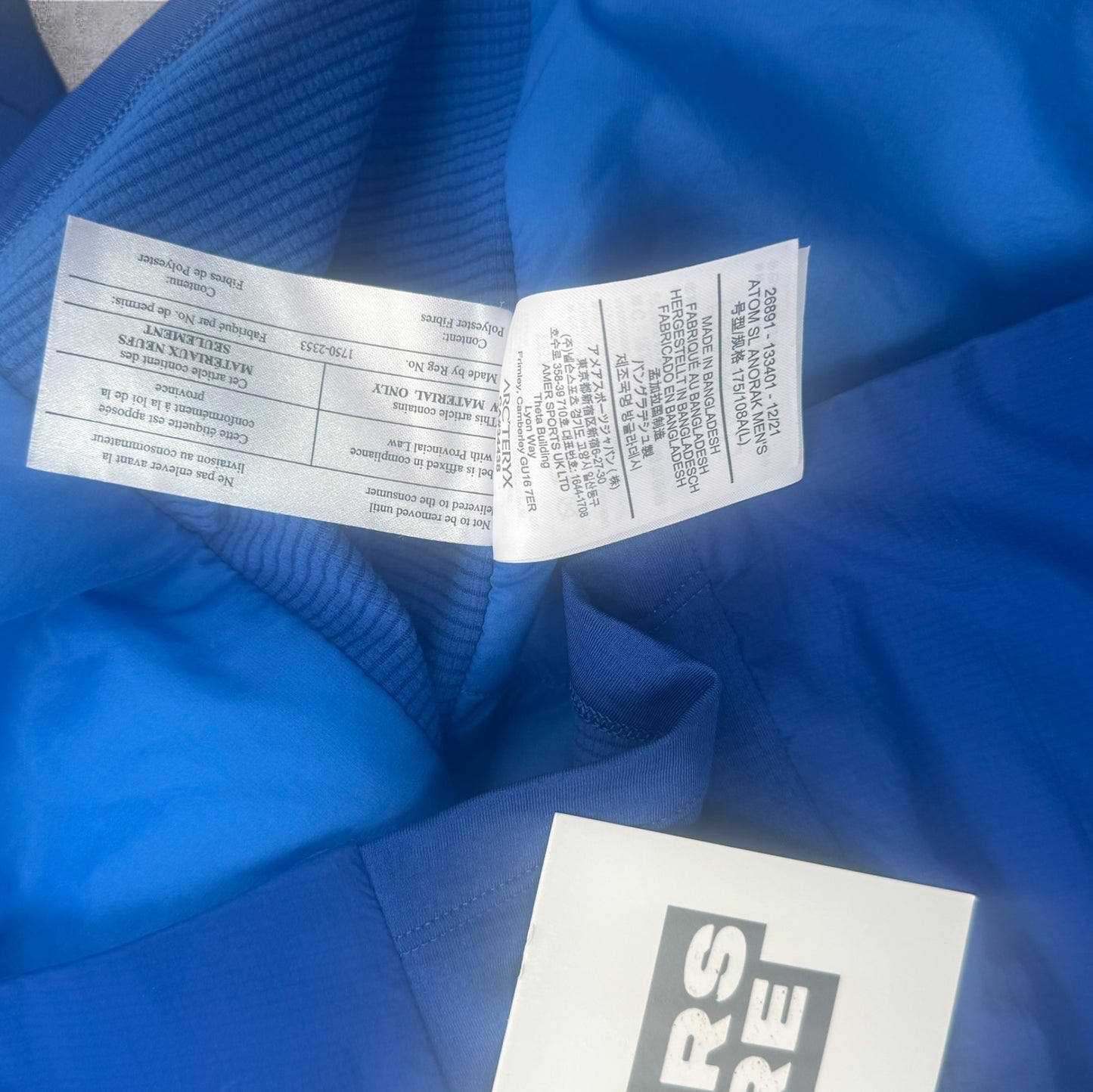 Arc’teryx Atom SL Pullover Men’s Large Blue RRP £220+