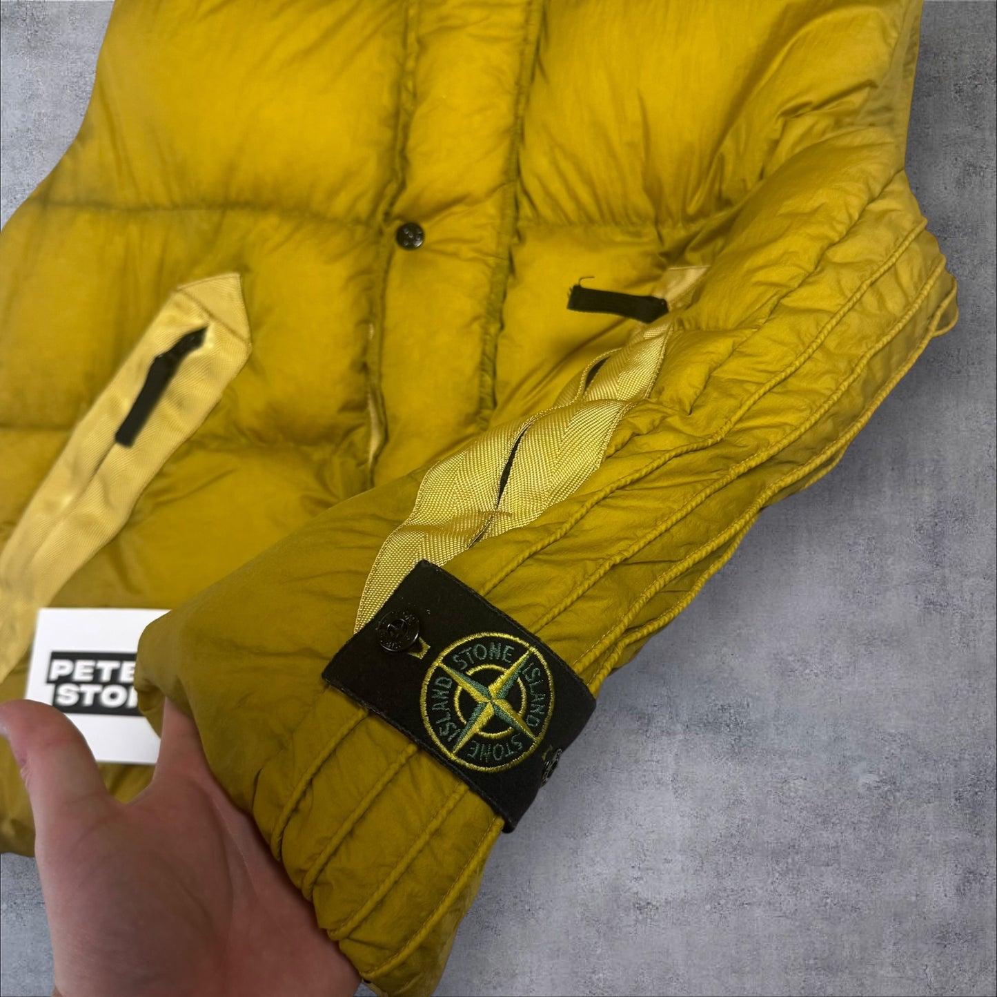 Stone Island Hooded Puffer Gilet XL RRP £495
