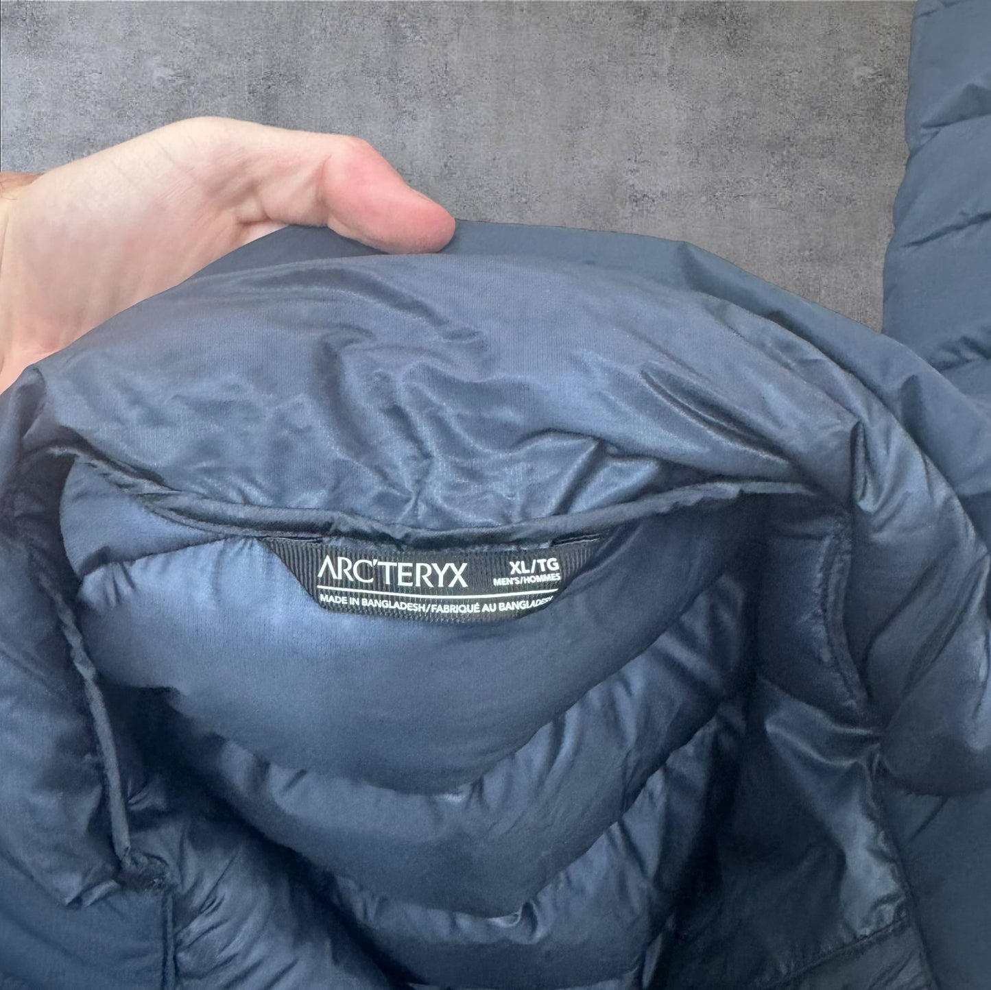 Arc’teryx Thorium Down Jacket Men’s XL Sapphire Navy RRP £400+