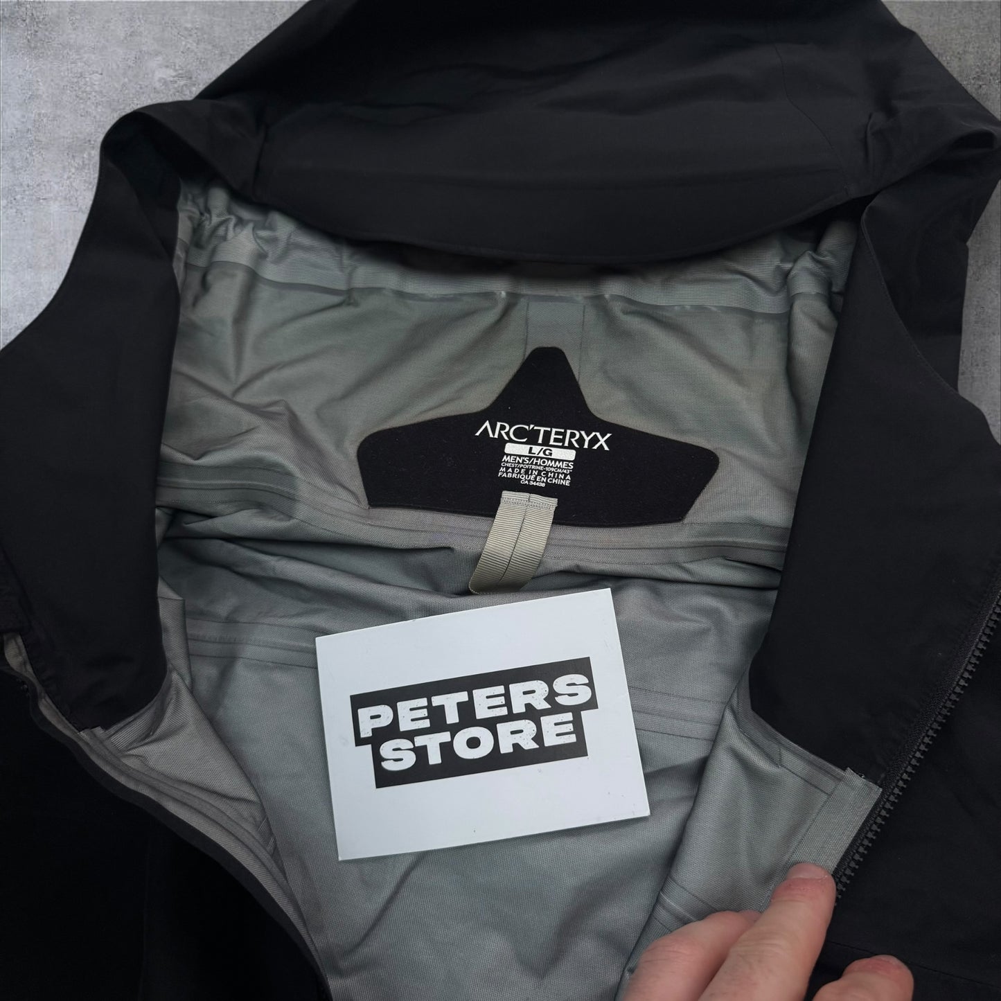 Arc’teryx Zeta LT Jacket Gore-Tex Black Size Large RRP £500+