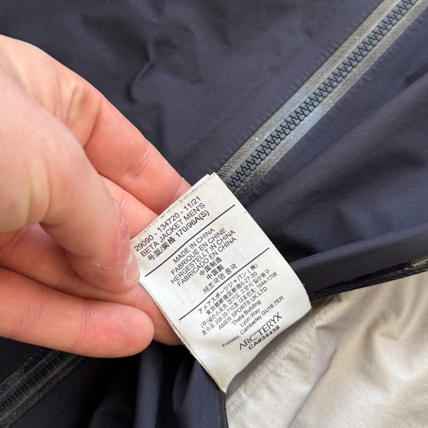Arc'teryx Beta Gore-Tex Jacket Men's Small RRP £550