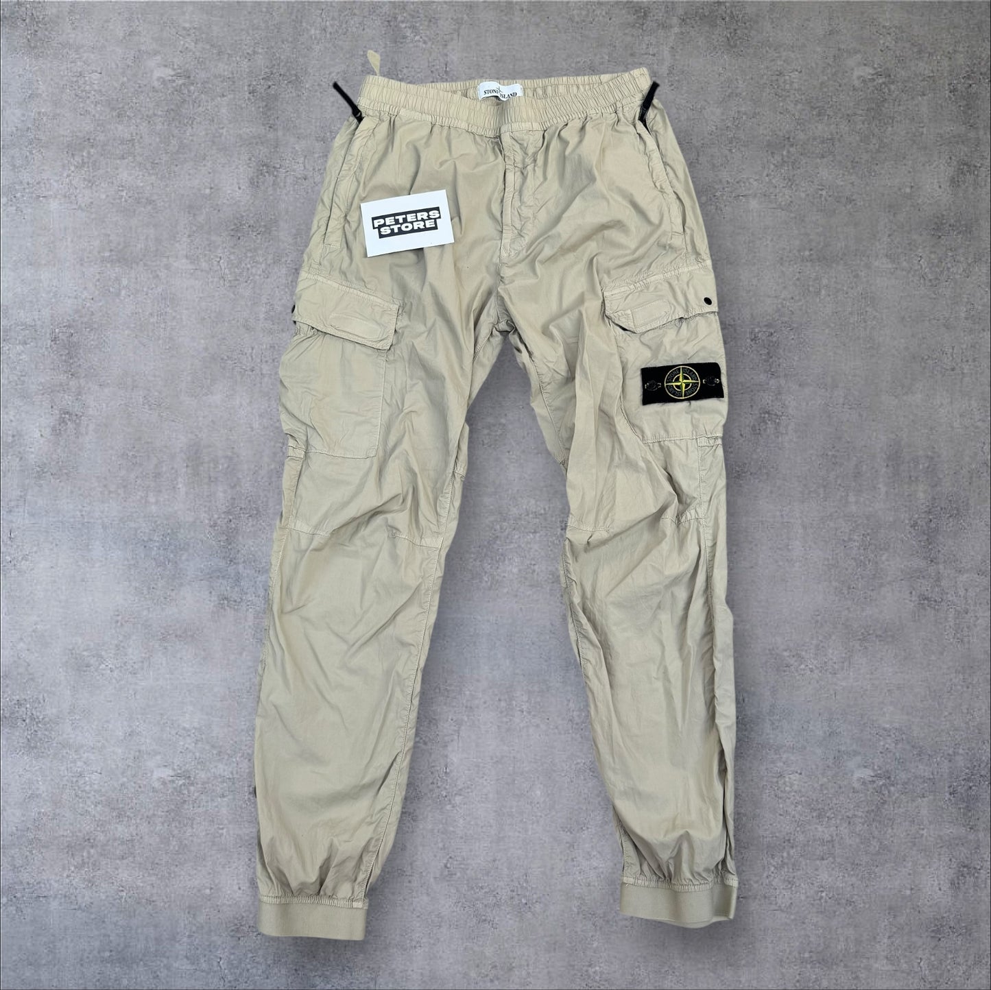 Stone Island Cargo Trousers Tan Size 32W RRP £300+
