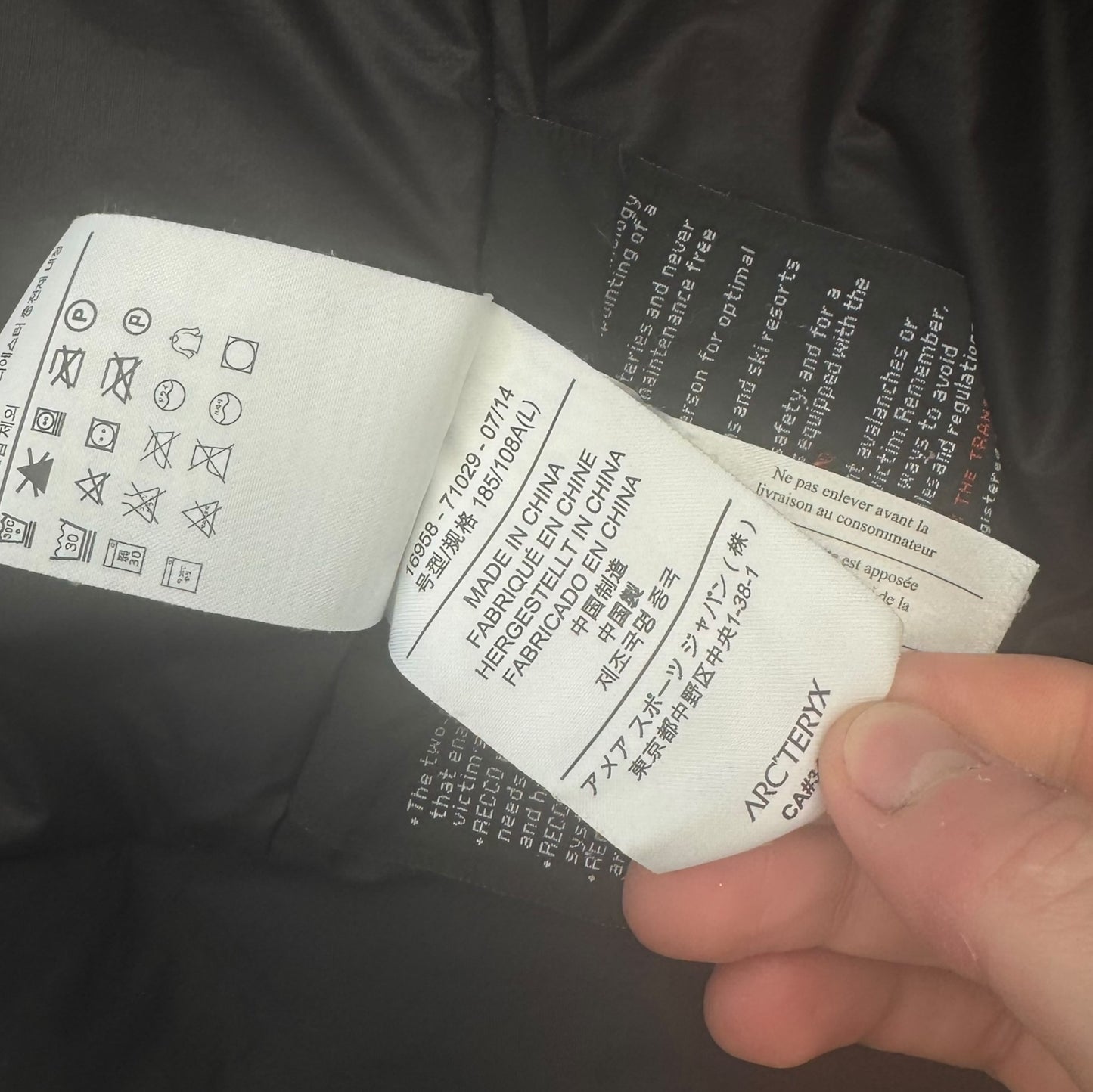 Arc’teryx Insulated GORE-TEX Jacket Yellow Size Large RRP £600+