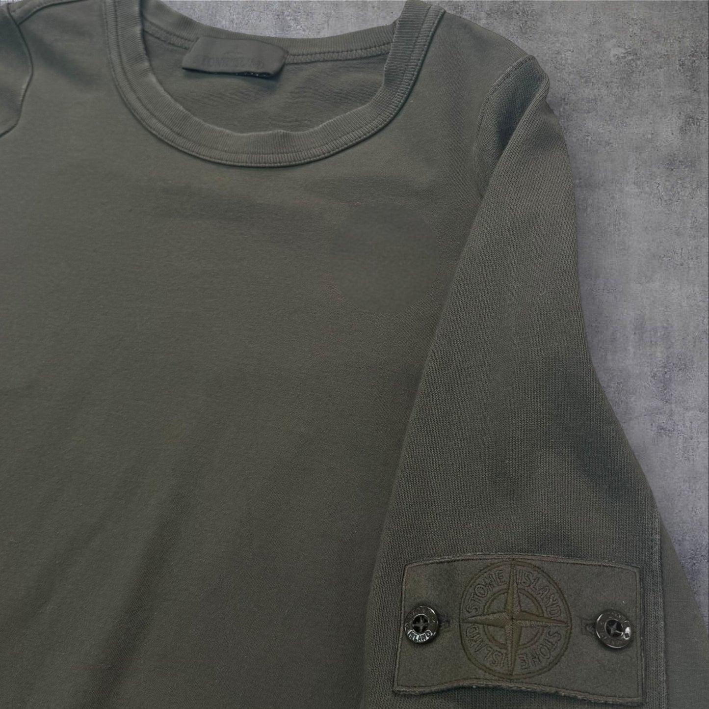 Stone Island Ghost Crewneck Jumper Khaki Size XL RRP £320+