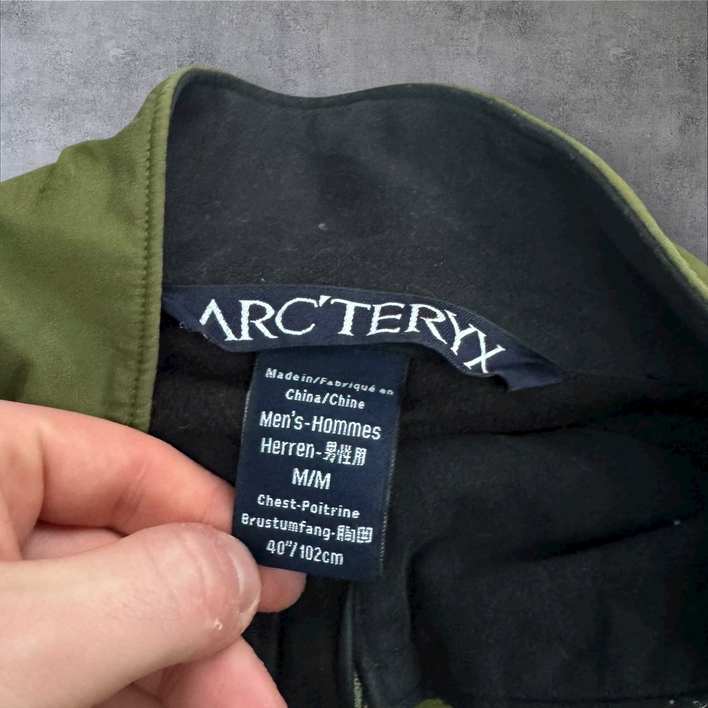 Vintage Arc’teryx Gamma MX Jacket – Medium Green RRP £300+