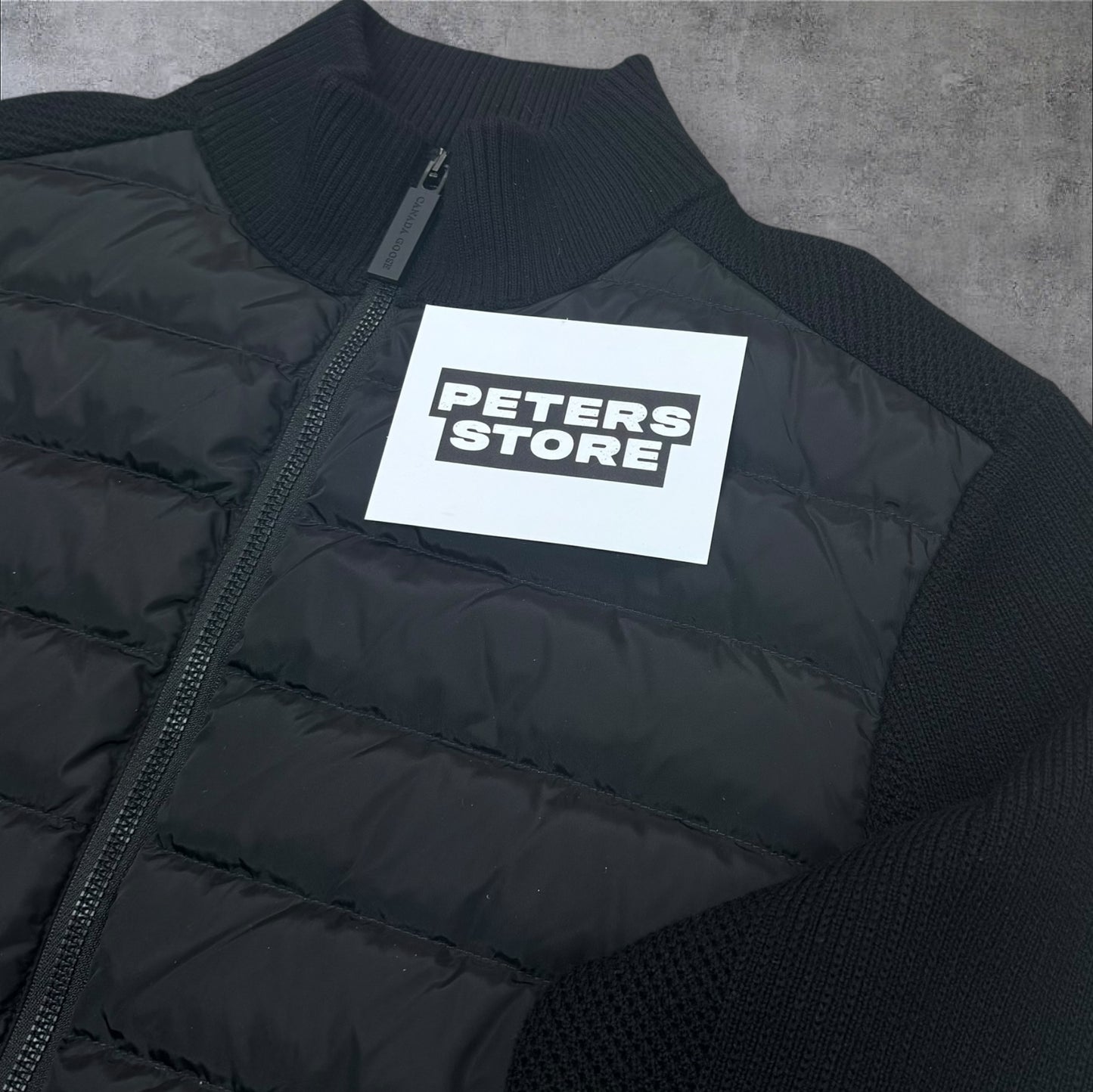 Canada Goose HyBridge Knit Jacket Men’s Medium Black RRP £650+
