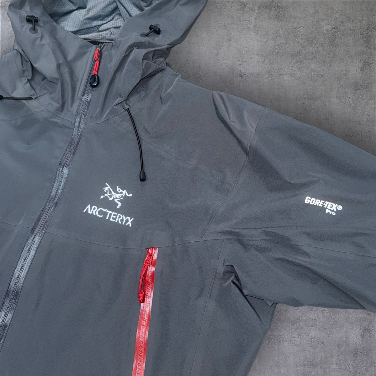 Arc’teryx Beta LT Jacket Men’s MEDIUM Grey GoreTex Pro RRP £500+