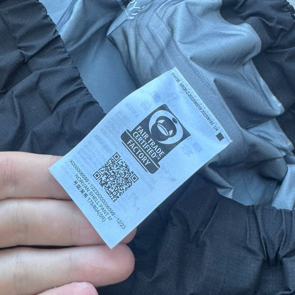 Arc'teryx Norvan Gore-Tex Trousers Small Black RRP £300