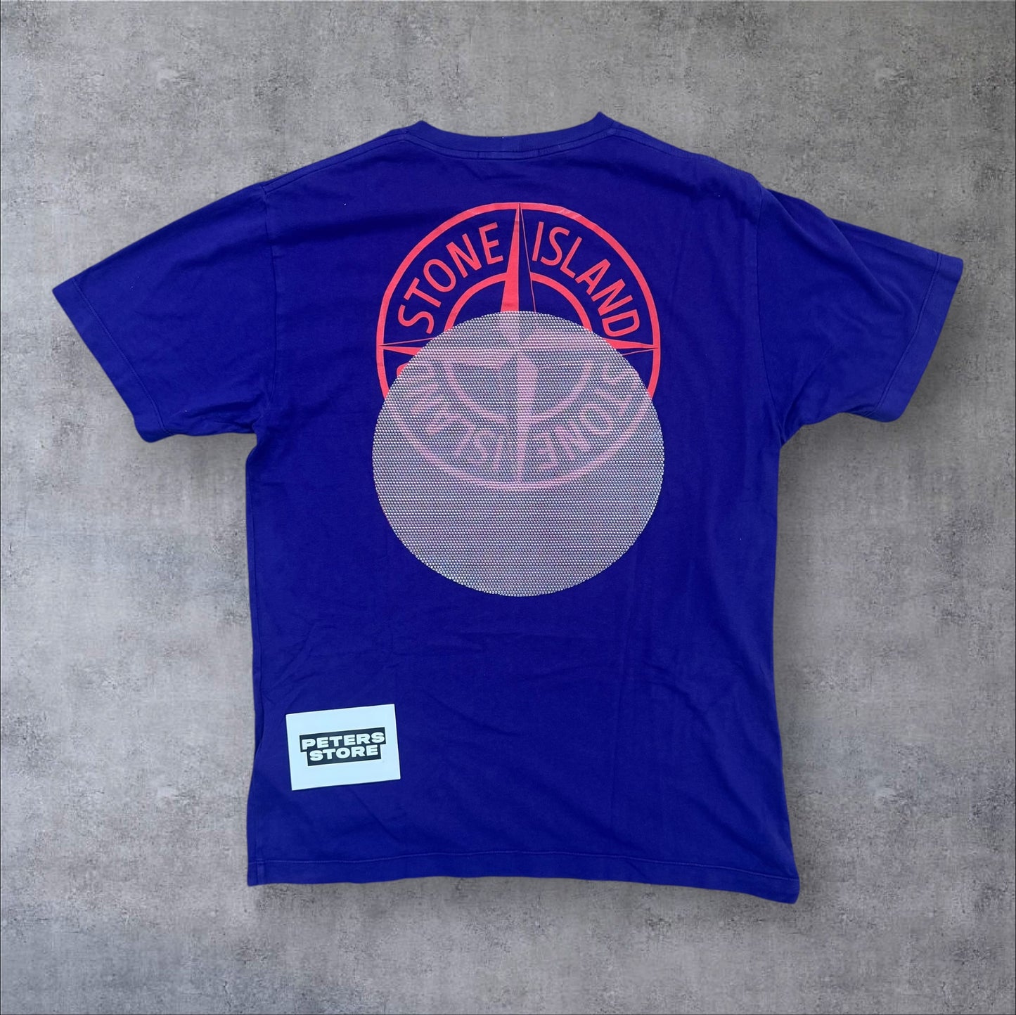 Stone Island T-Shirt Large Hologram Logo RRP £175+