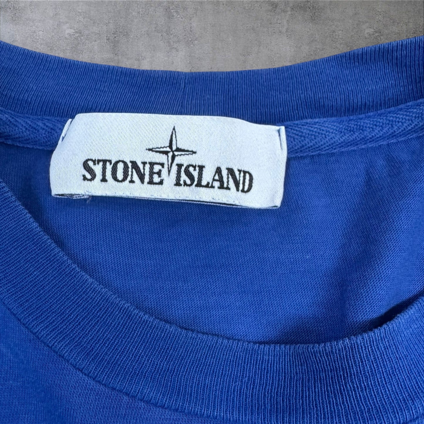 Stone Island T-Shirt Royal Blue Size Medium RRP £160+