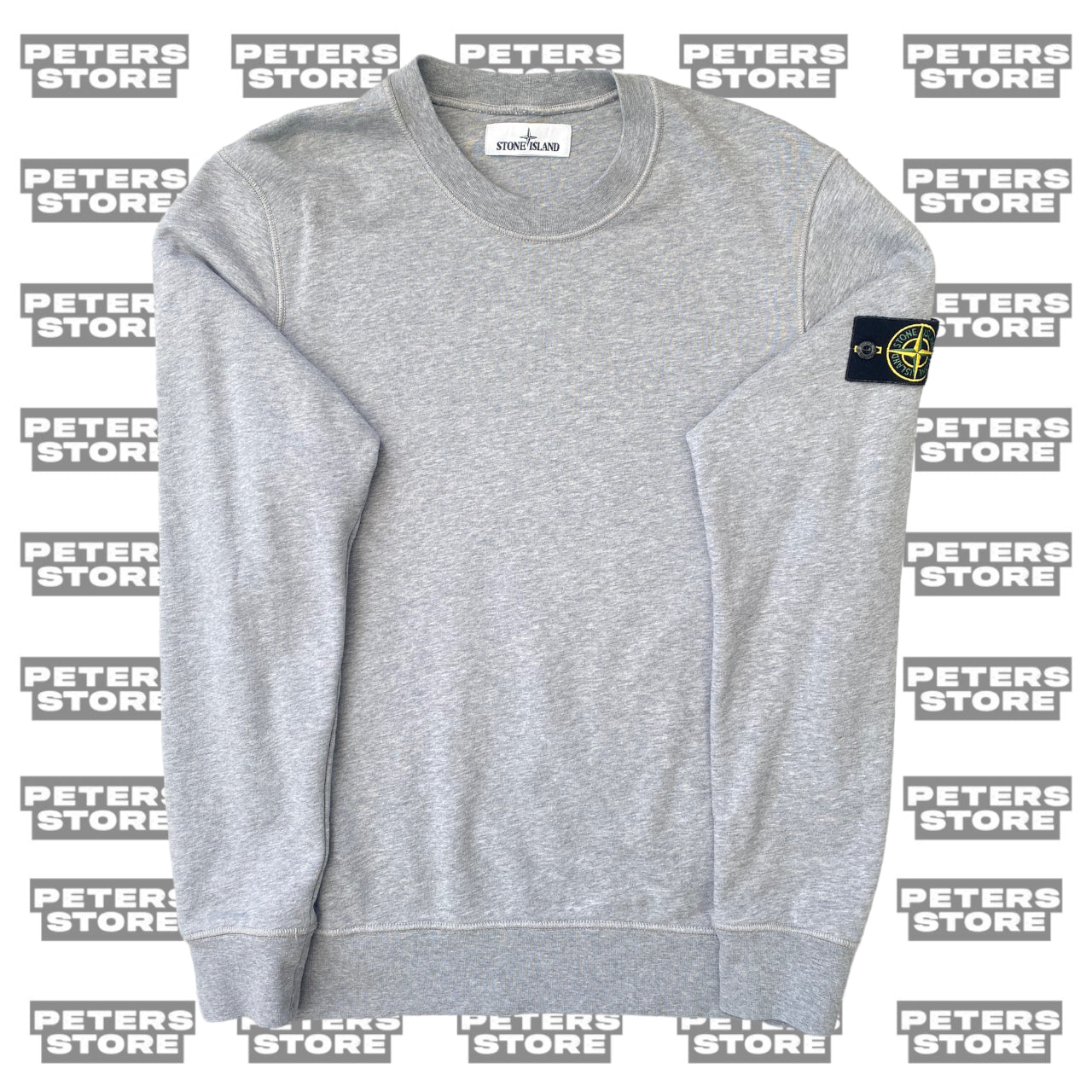 Gray stone island jumper online