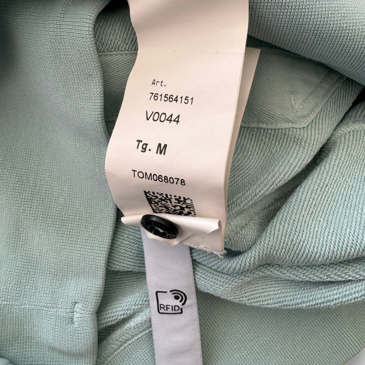 Stone Island Aqua Blue Hoodie