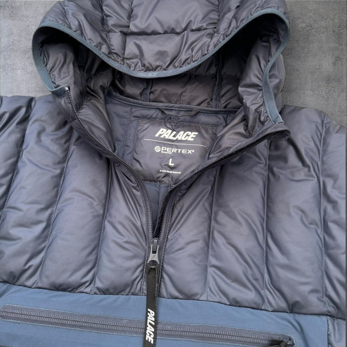 Palace Puffer Jacket Navy Size Large RRP £350+