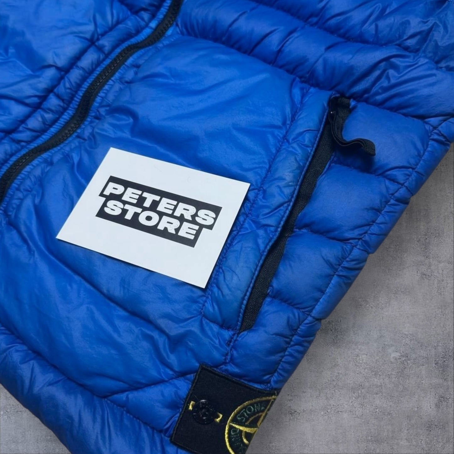 Stone Island Gilet Blue Size Medium RRP £400+