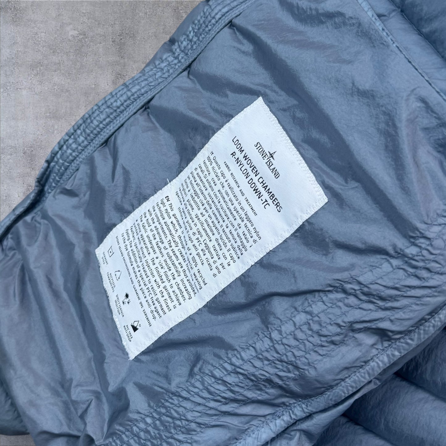 Stone Island Loom Woven Chambers R-Nylon Down-TC Jacket Large RRP £920+