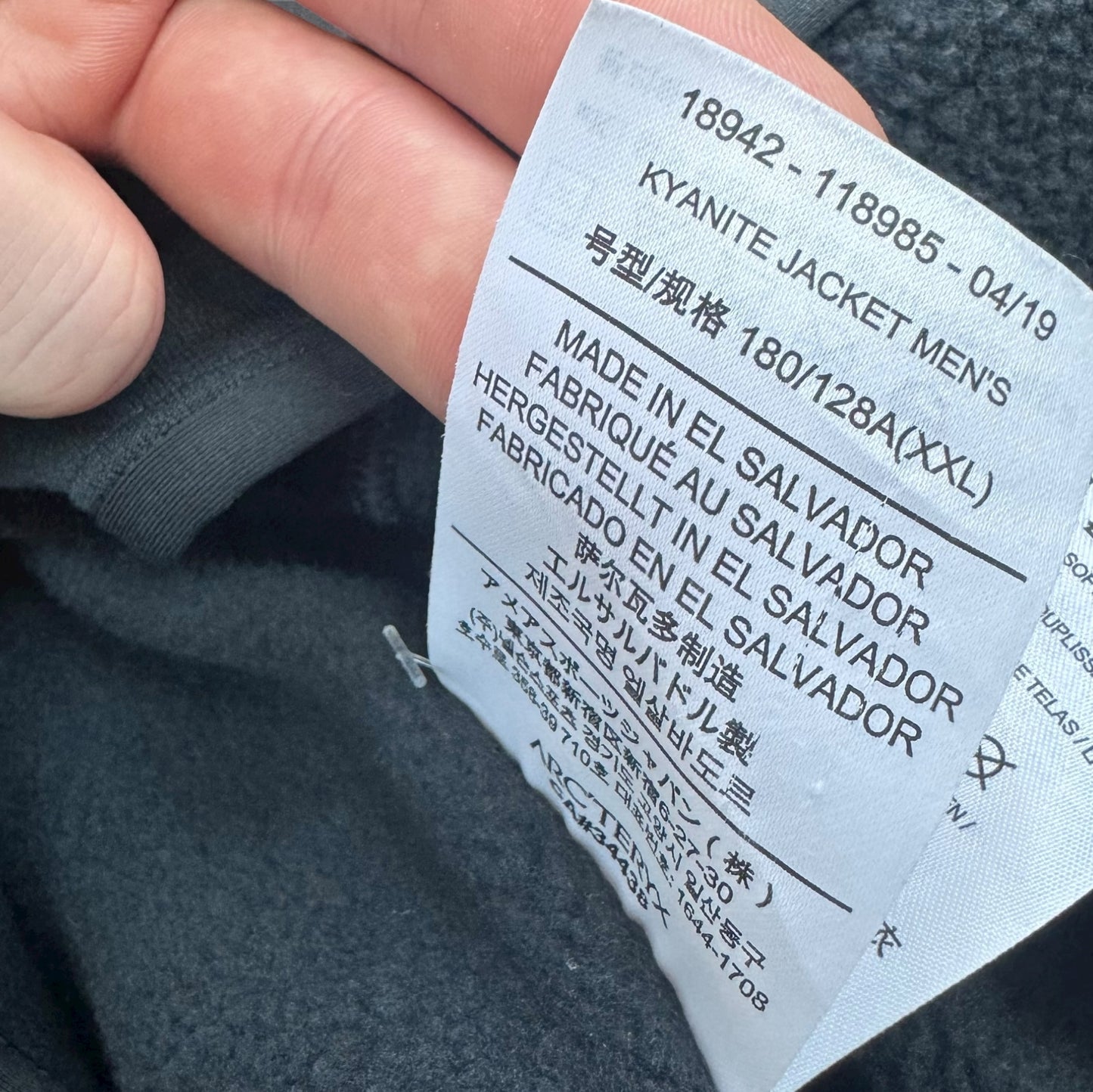 Arc’teryx Kyanite Fleece XXL RRP £180+