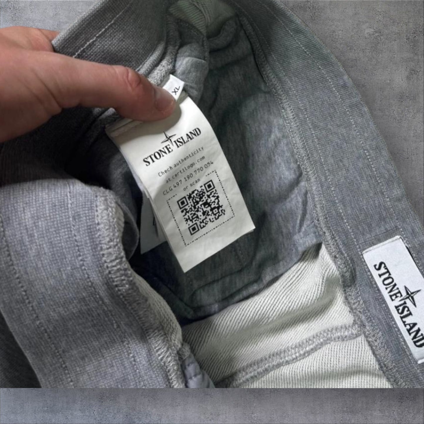 Stone Island Shorts Grey Size XL RRP £295+