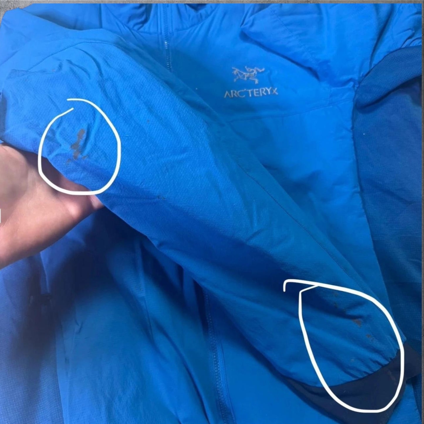 Arc’teryx Atom Jacket Blue Size Large RRP £245+