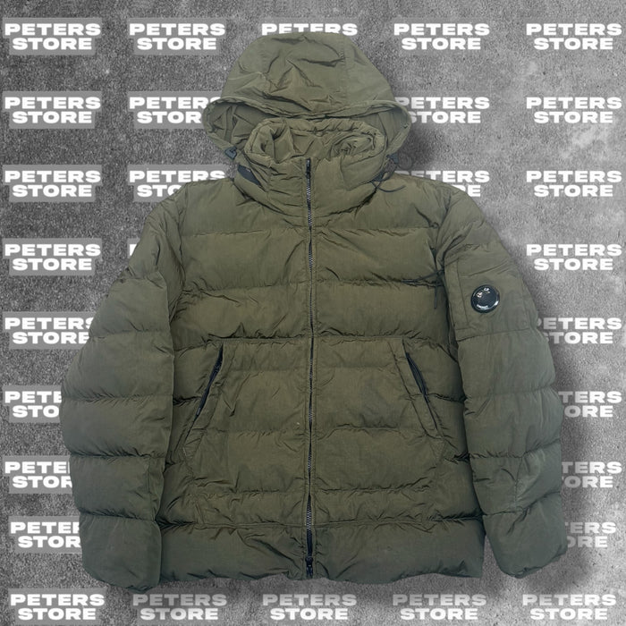 C.P. Company Eco-Chrome R Puffer Jacket Olive Green Men's Small RRP £600