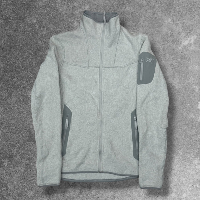 Arc'teryx Covert Cardigan Fleece Grey Women's Medium RRP £150