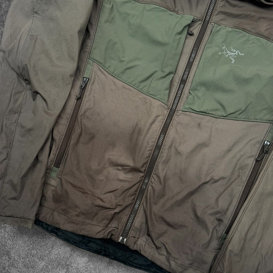 Vintage Arc'teryx Gamma MX Softshell Jacket Khaki Men's XL