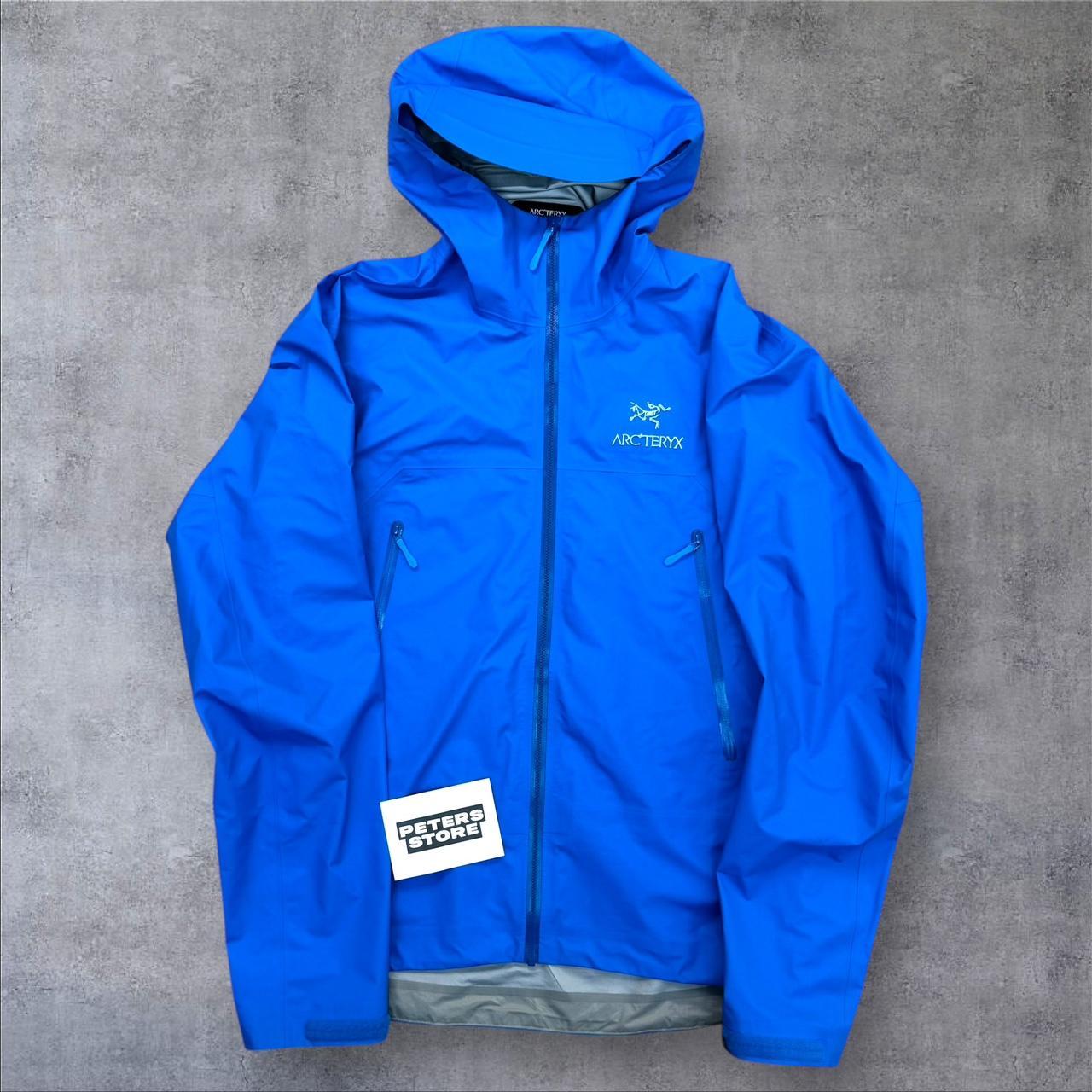 Arc’teryx Beta Jacket Men’s Medium Blue Gore-Tex Lightweight Shell RRP £400