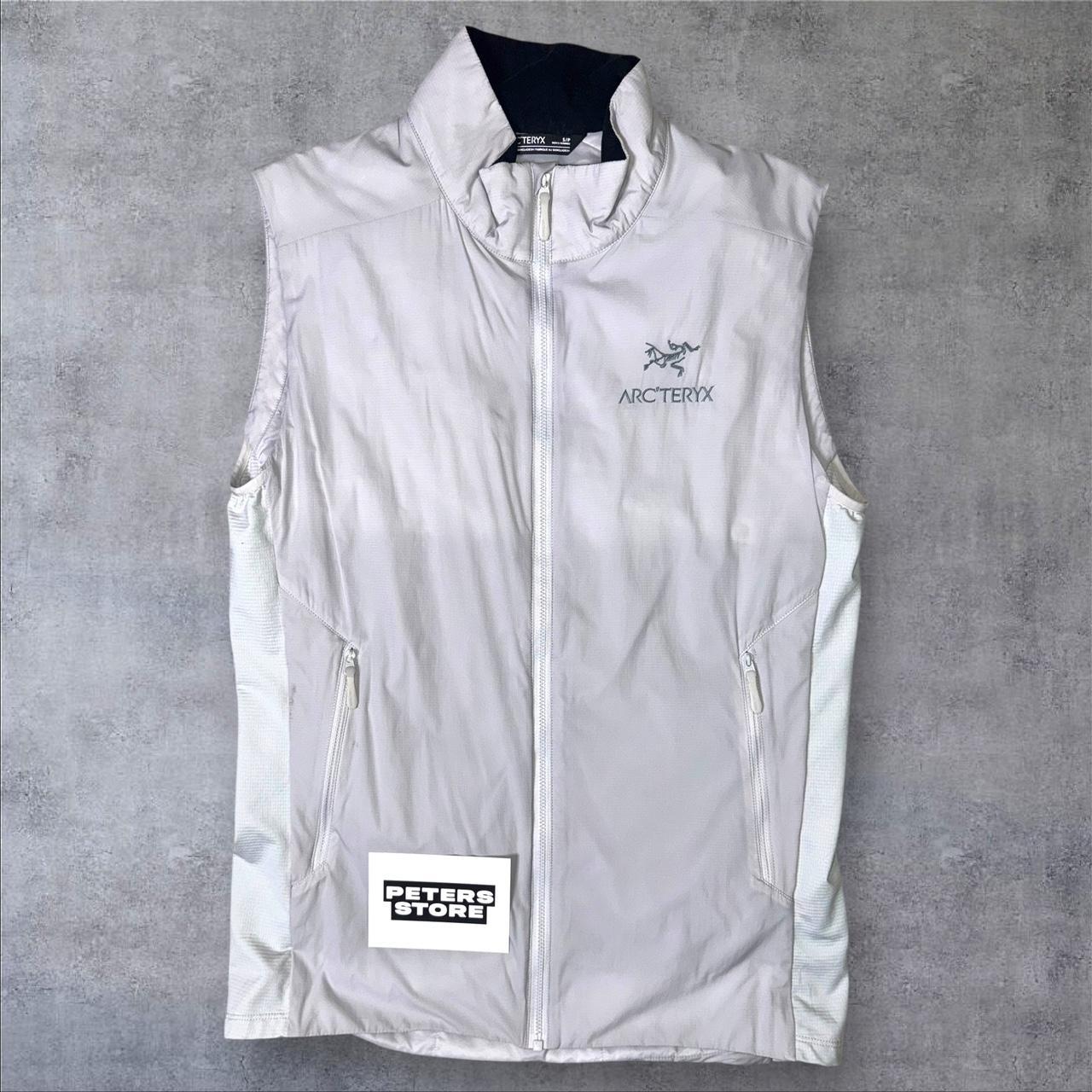 Arc’teryx Atom LT Vest Men’s Small White Lightweight Insulated Gilet RRP £200