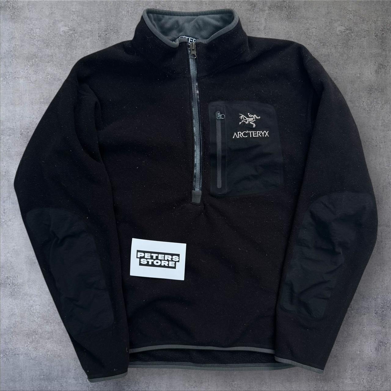 Arc’teryx Polartec Quarter Zip Fleece Black Size Medium RRP £175+