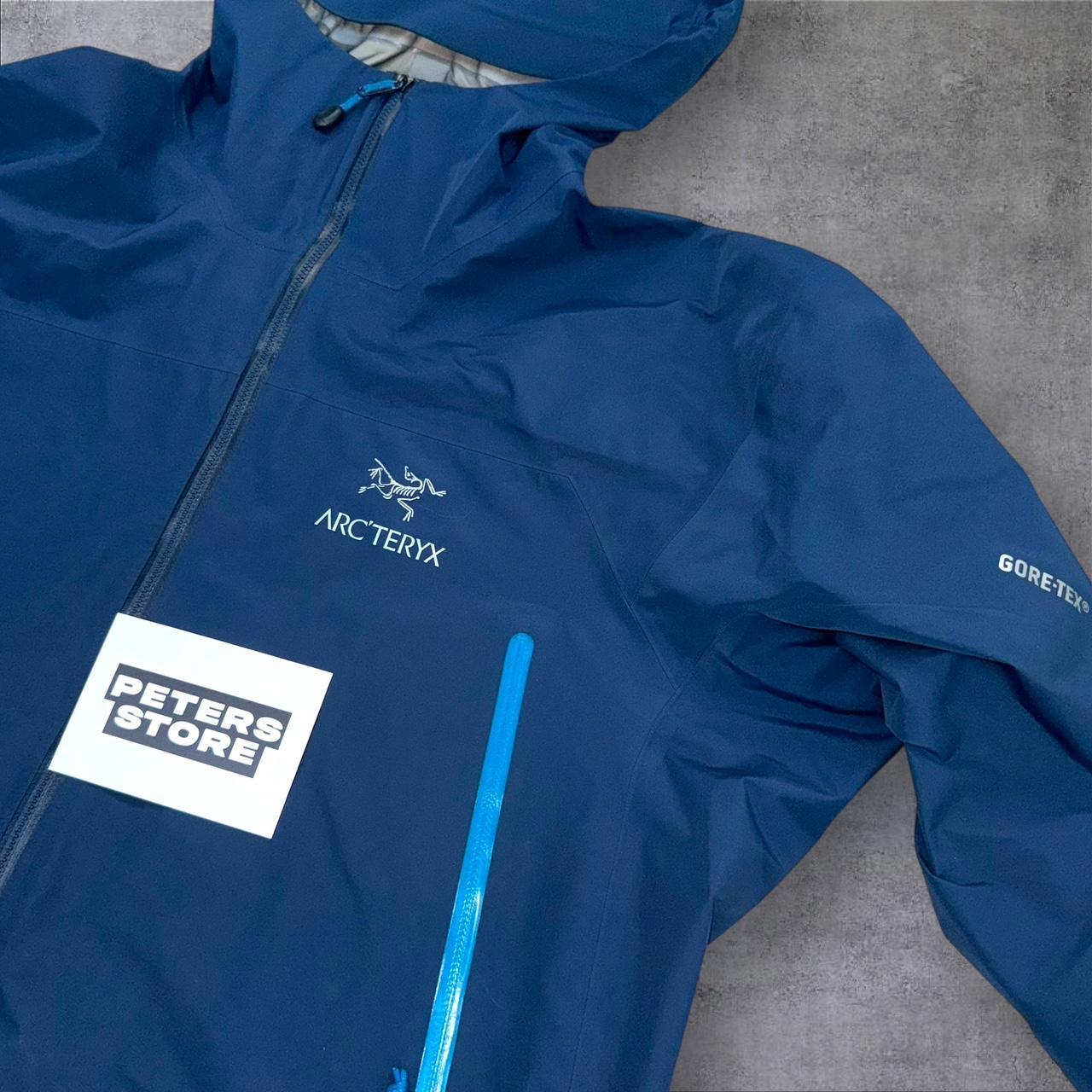 Arc’teryx Zeta LT Jacket Men’s XL Navy Gore-Tex Waterproof Shell RRP £400