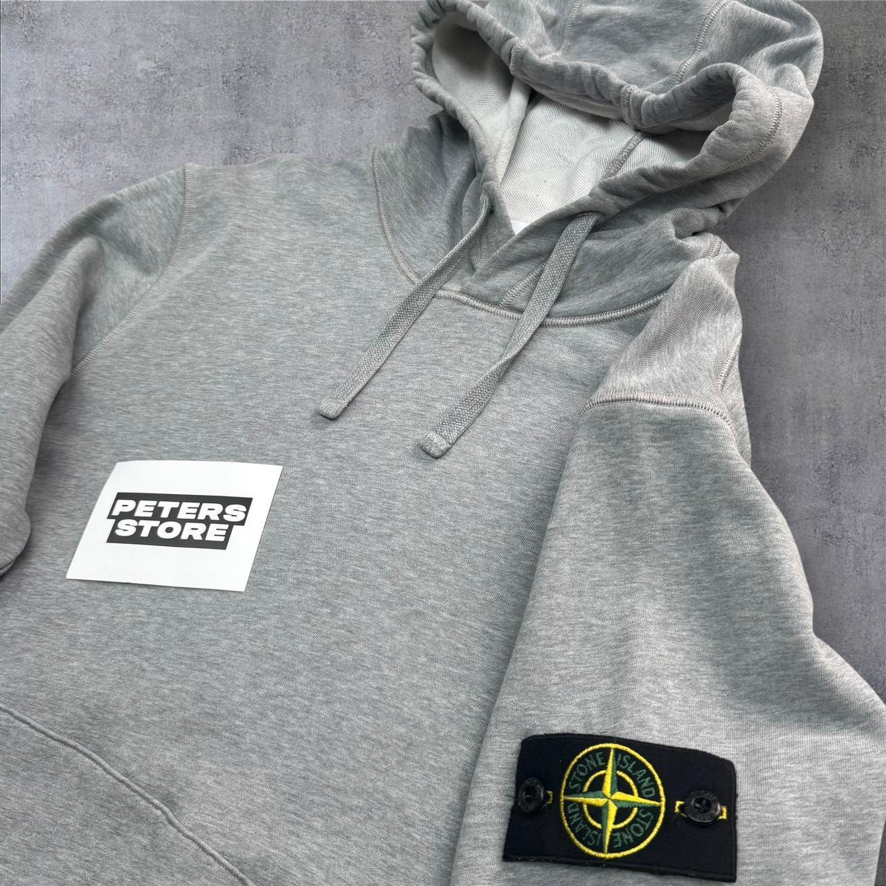 Stone Island Pullover Hoodie Grey Size XL RRP £295+