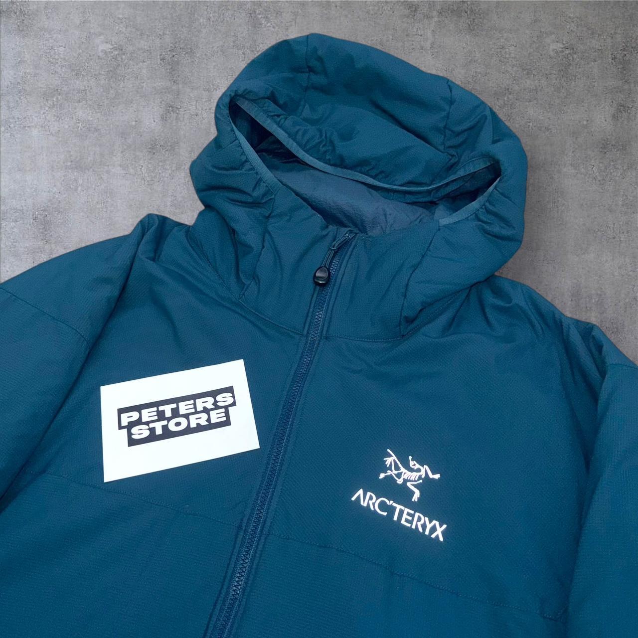 Arc’teryx Atom LT Hoody Men’s Large Blue Teal Lightweight Insulated Jacket RRP £280