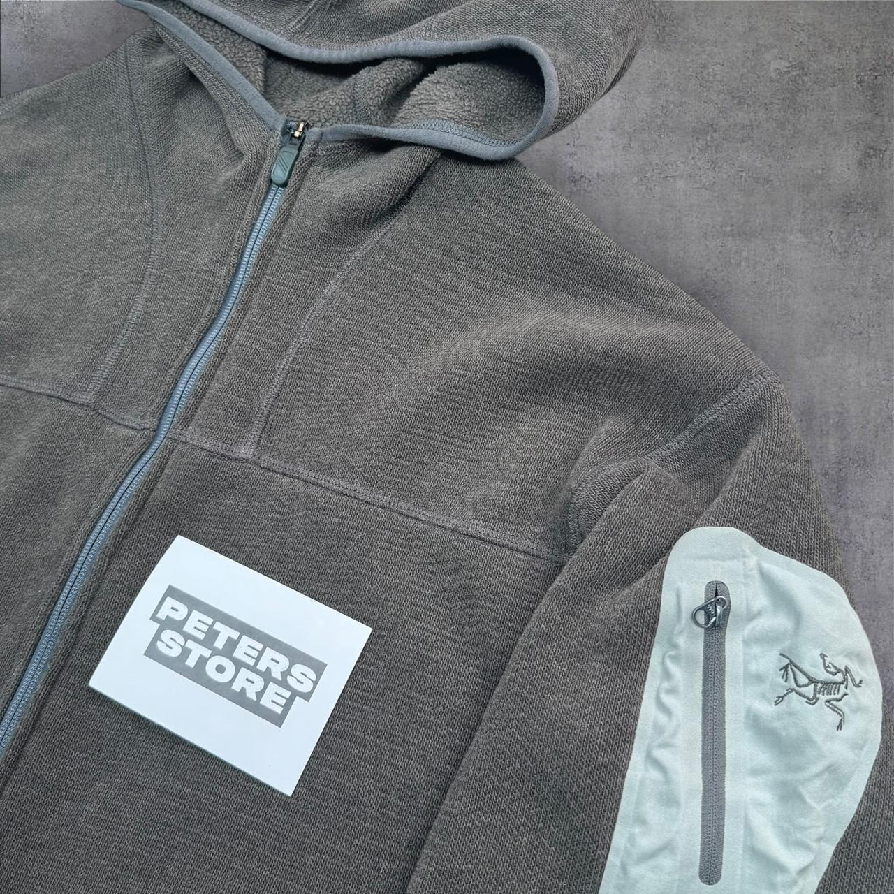 Arc’teryx Hooded Fleece Jacket Khkai Size Large RRP £300+