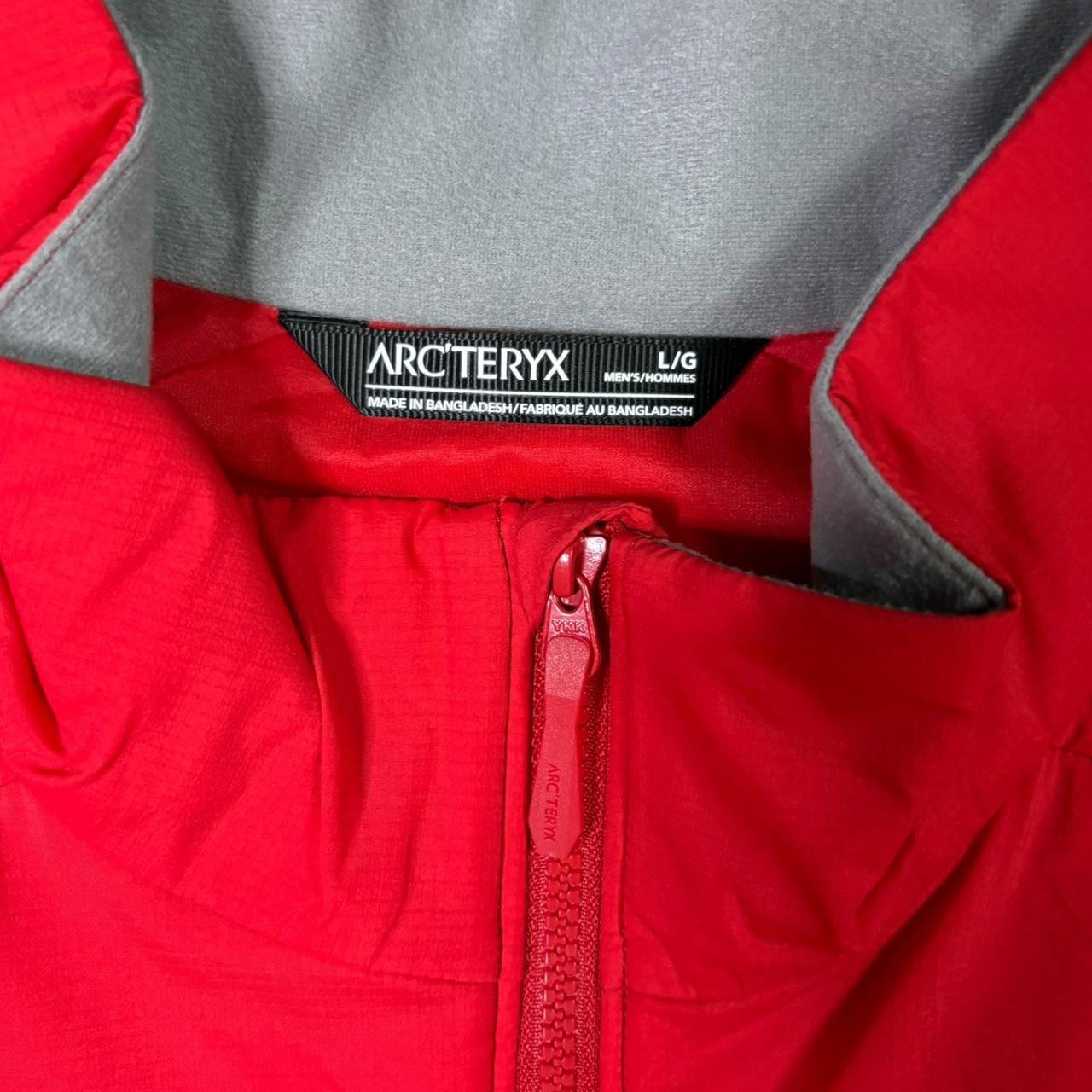 Arc'teryx Atom LT Jacket Men’s Large Red Lightweight Outdoor Insulated RRP £260