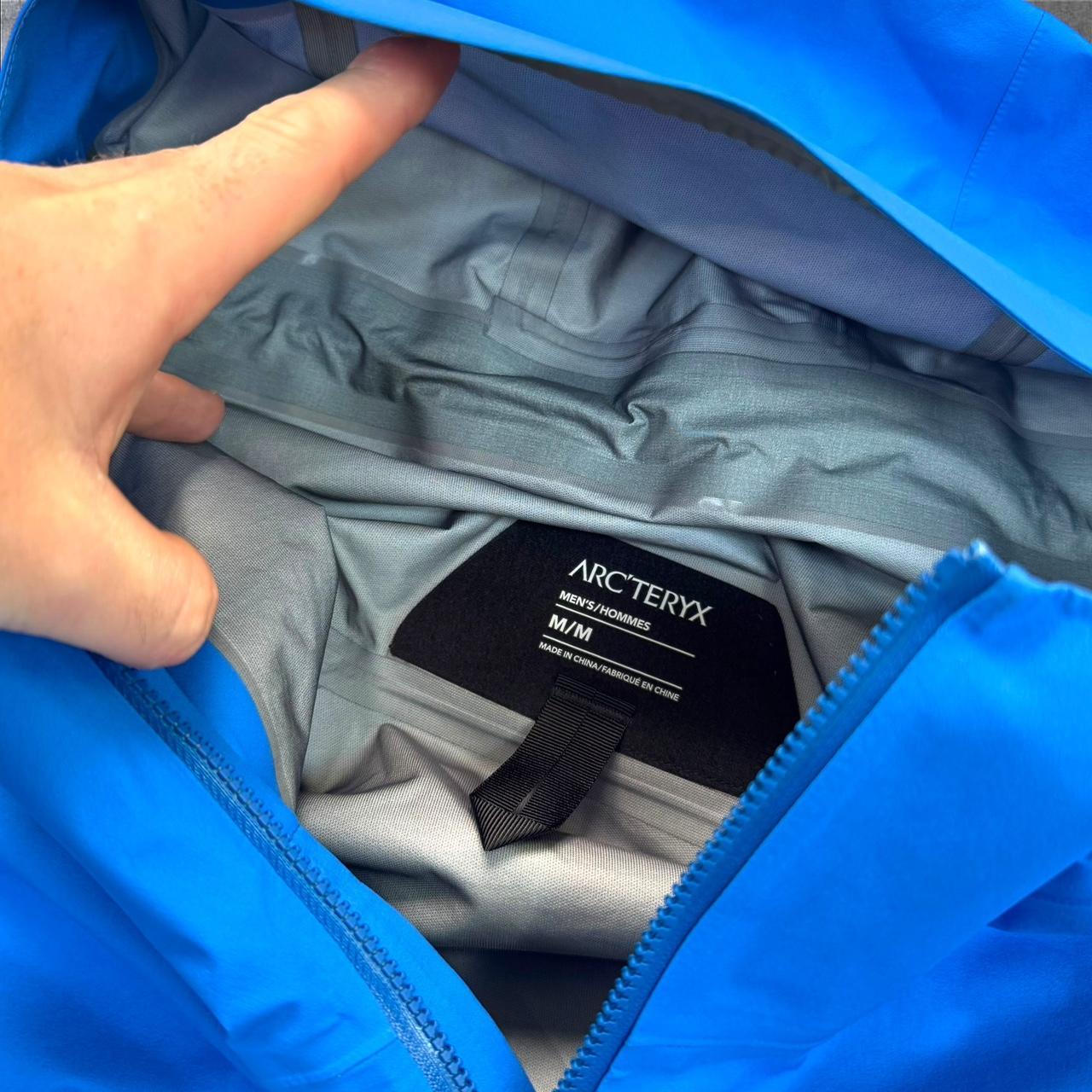 Arc’teryx Beta Jacket Men’s Medium Blue Gore-Tex Lightweight Shell RRP £400