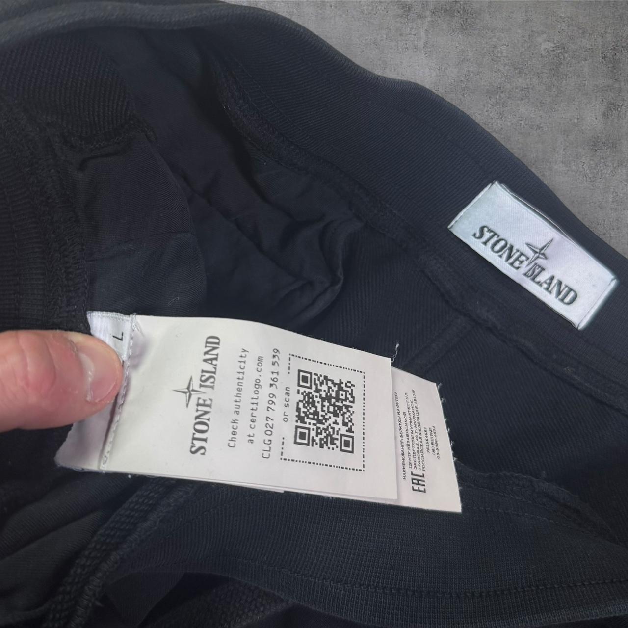 Stone Island Black Shorts