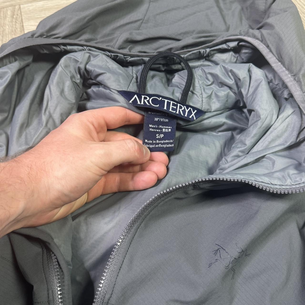 Arcteryx Wolf Grey LEAF Atom Jacket