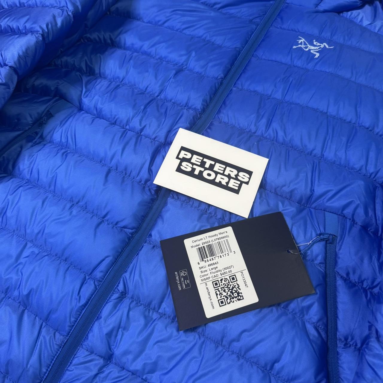 Arc’teryx Cerium LT Hoody Blue BNWT Size Large RRP £300+