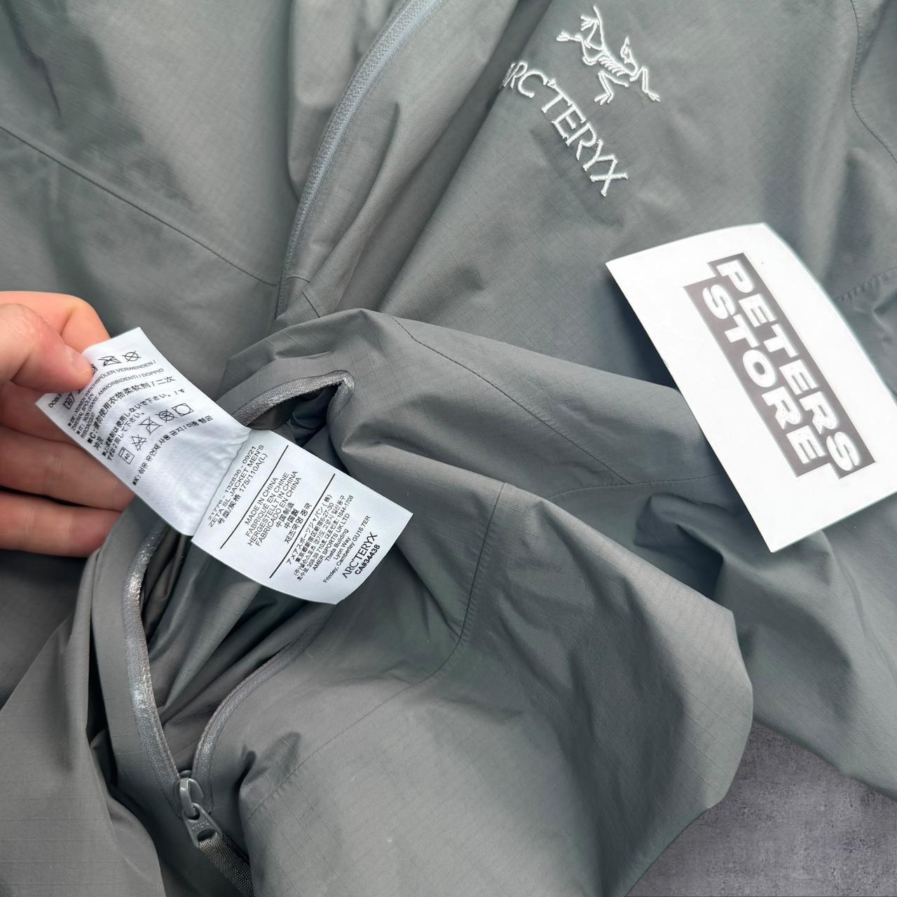 Arc’teryx Zeta Goretex Jacket Grey Size Large RRP £400+