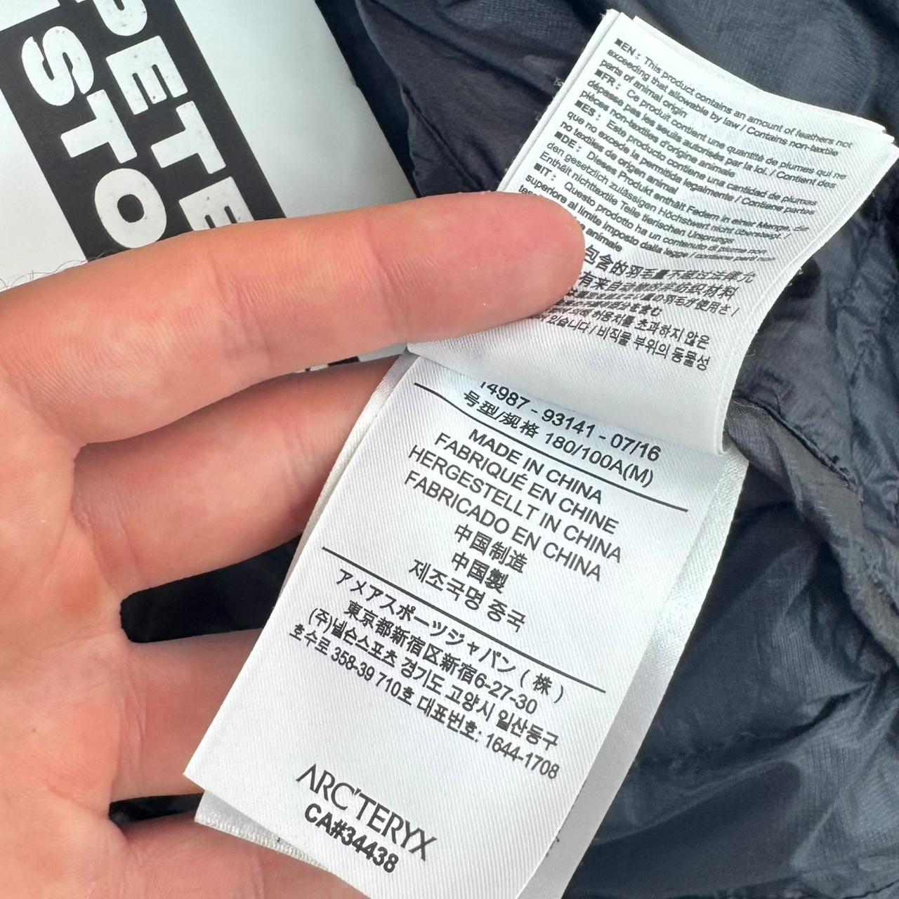 Arcteryx Cerium Puffer Jacket