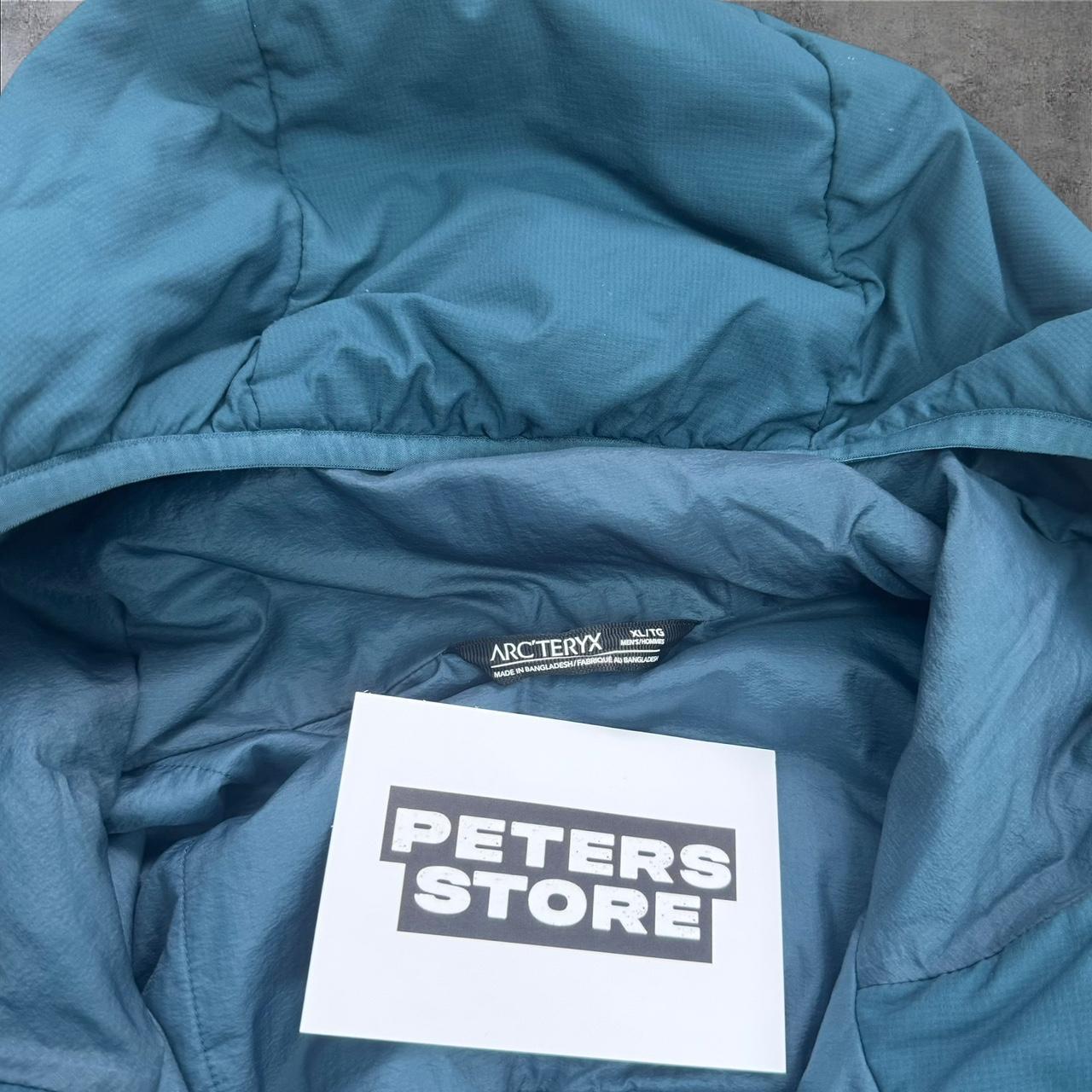 Arc’teryx Atom LT Hoody Men’s Large Blue Teal Lightweight Insulated Jacket RRP £280