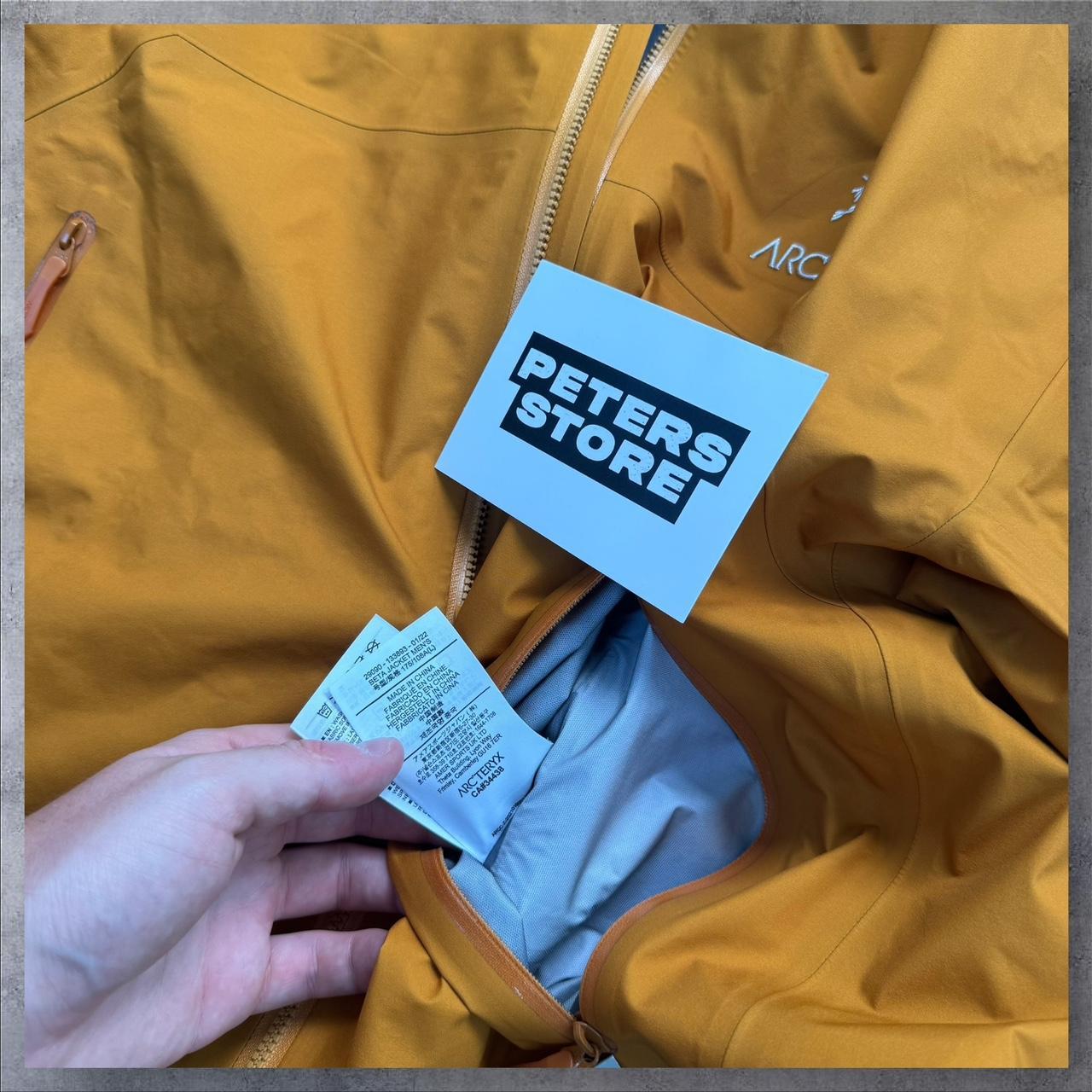 Arc’teryx Beta Jacket BNWT Men’s Large Orange Gore-Tex Waterproof Shell RRP £400