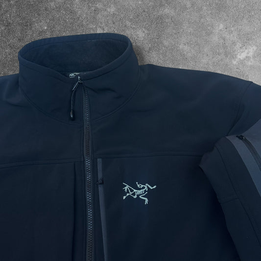 Arc'teryx Gamma MX Jacket Men's XL Black Softshell Fleece Lined RRP £280+