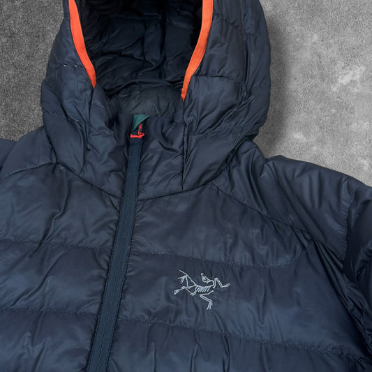 Arc'teryx Cerium LT Hoody Navy Orange Men's Medium
