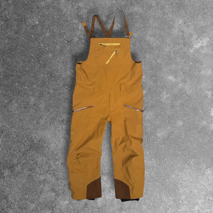 Arc'teryx Sabre Full Bib Pant Gore-Tex Mustard Men's Large RRP £550