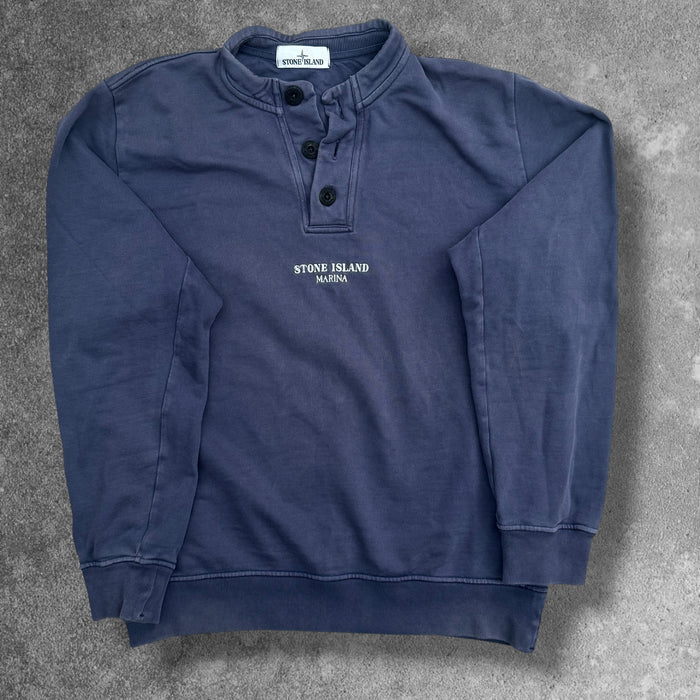 Stone Island Marina Jumper XL Fits Large Navy RRP £325