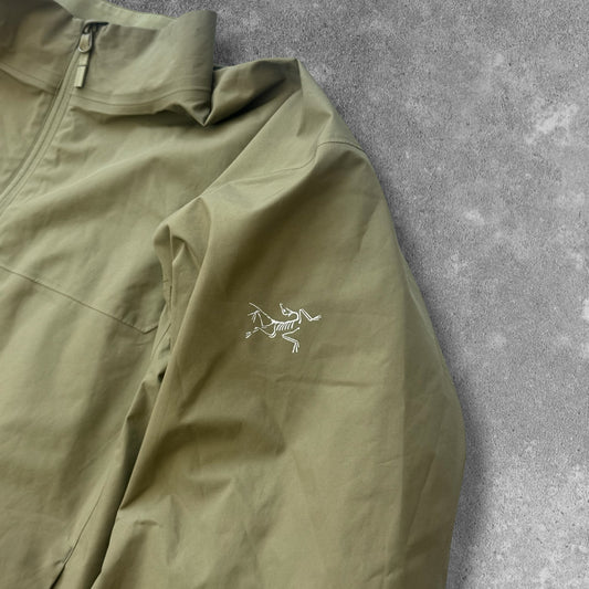 Arc'teryx Solano Jacket Gore-Tex Infinium Olive Men's Medium