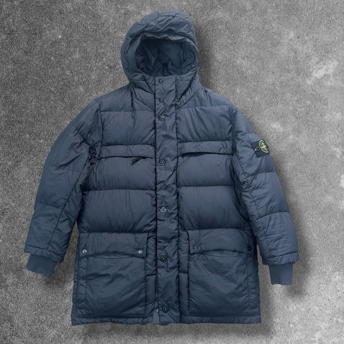 Stone Island 30th Anniversary Opaque Nylon Tela Puffer Jacket Large RRP £900