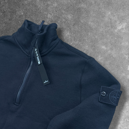 Stone Island Ghost Half Zip Jumper Medium Navy V0020 BNWT RRP £395
