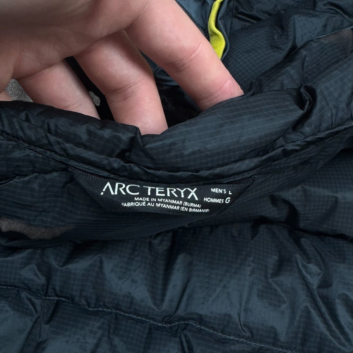 Arc'teryx Cerium LT Hoody Slate Blue Men's Large